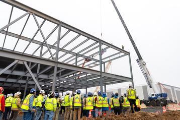 Aligned Tops out New Maryland Data Center