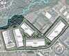 Layout of Amazon's planned data centers in Herndon 