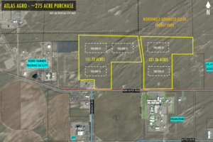 Sitemap for Atlas Agro's Data Center Campus in Washington