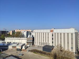 An aerial view of Atman's Warsaw-1 data center campus