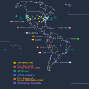 AWS announces cloud region in Santiago, Chile