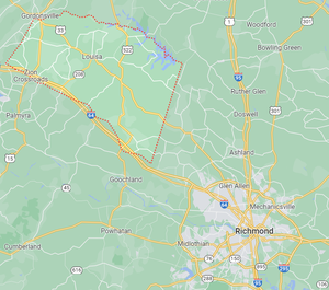 AWS to build two facilities northwest of Richmond in Louisa County, Virginia