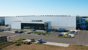 Aerial view of Colt Rotterdam Data Centre in Roosendaal, Netherlands