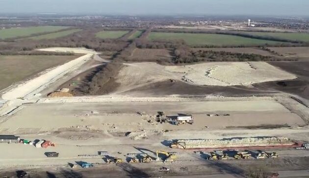 Construction begins in Red Oak