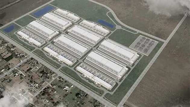 Red Oak Campus Rendering at full build out