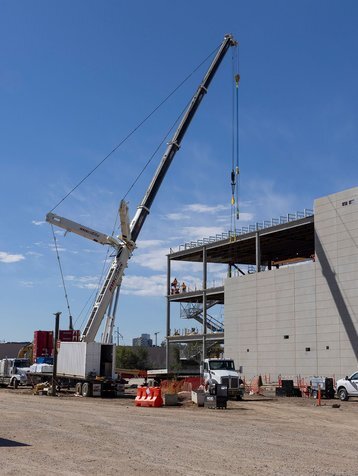 CoreSite Tops Out Denver data center