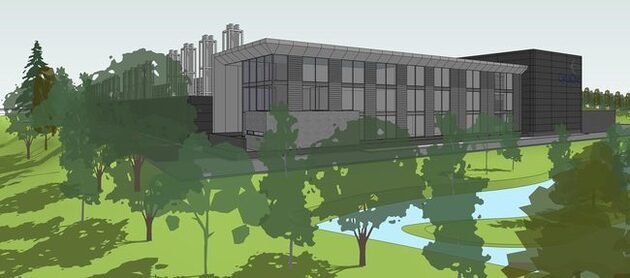 High level rendering of Dublin I facility