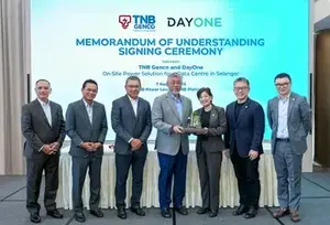 DayOne, TNB Plan 1.5GW Onsite Power For Selangor Data Center