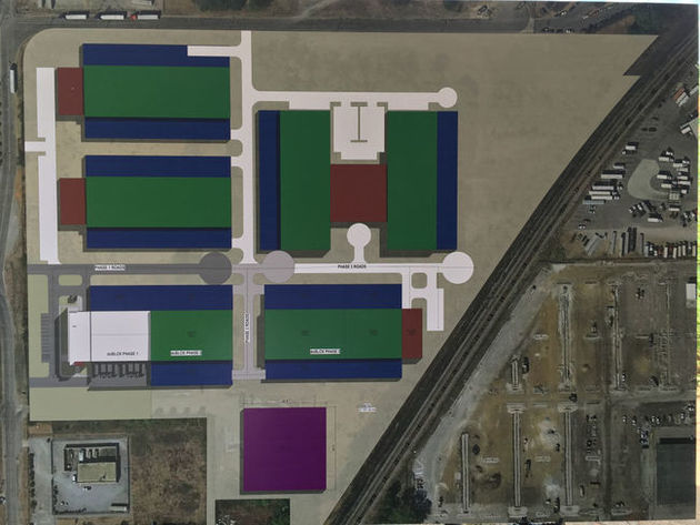 The campus could potentially reachj $785 million