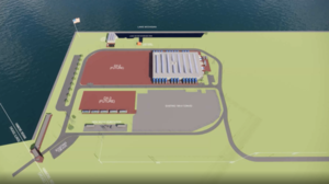 Graphic showing expansion plans at the DX-1 campus