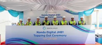 Digital Halo has topped out its Data Center in Johor