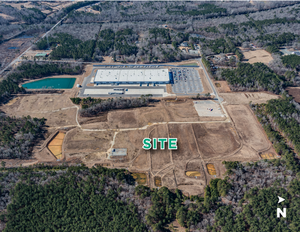 Proposed site for The Eco TIP West Data Center in North Carolina