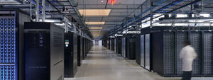 FB data center room in Prineville