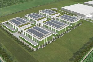 Aerial view of the Campus