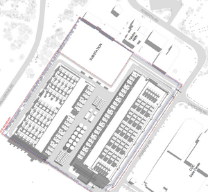Sitemap for Goodman's Project Atlas Data Center in Sydney