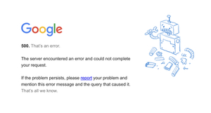 Google experiences widespread outage