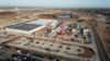 Google's data center construction is progressing rapidly on the site of the former Hartman Stock Farm
