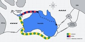 Google to invest in two subsea cables connecting Australia and Christmas Island