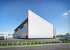 Rendering of building 3 of IIJ's Shiroi Campus