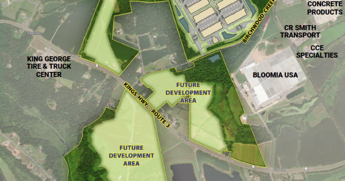 King County, Virginia, authorizes land rezoning for AWS data