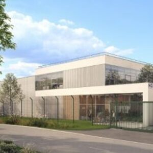 Rendering of NDC Normandie Data Center in France