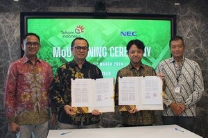 NEC signs new MoU with Telkom Indonesia