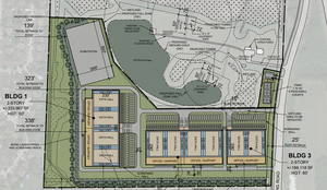 Nexstar's site plan for Elk Grove Campus