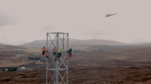 O2 delivers 100th site in UK via helicopter