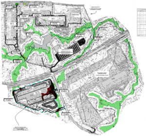 Site map of QTS Richmond V Campus