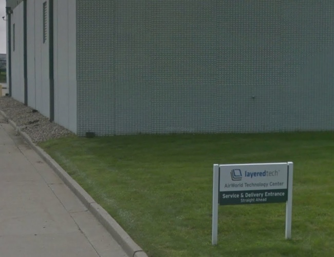 The Rackspace Facility in KC was Previously a LayeredTech Site