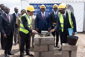 Raxio breaks ground on facility in Abidjan, Côte d’Ivoire