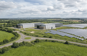 Rendering of Rivington Energy's Conesby Campus in Lincolnshire, UK.