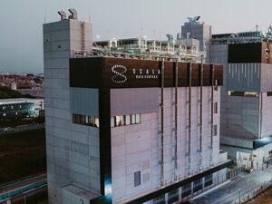 Rendering of Scala's SGRUTB12 Data Center in Tambore, Brazil