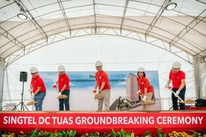 Singtel breaks ground on new Singapore data center