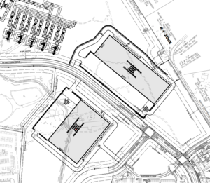 Sitemap of Smithfield Gateway DC Campus in Stroudsburg, Pennsylvania
