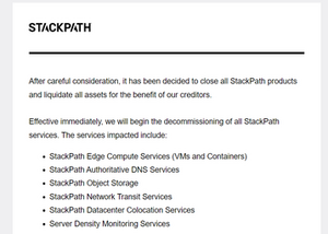 StackPath to close down business and liquidate assets