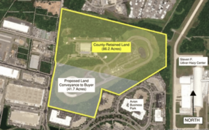 Proposed site for Starwood Capital's Data Center in Fairfax County
