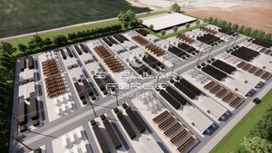 Rendering of Stellar Forge Compute's AI Campus