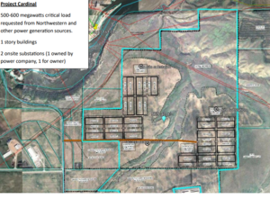 Primary Site plan for TAC's Great Falls Campus
