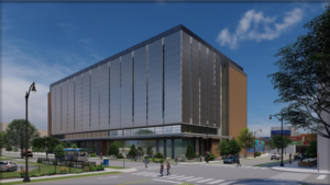 The site plan for Metro Edge Development Partners' Chicago data center approved