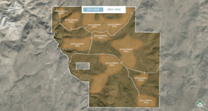Sitemap of Tract's Virginia Highlands Campus in Nevada
