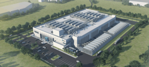 Rendering of Vantage's MXP2 campus in Milan, Italy