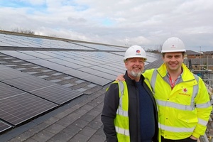 Vodafone announces solar panels at Gloucester mobile telephone exchange in UK