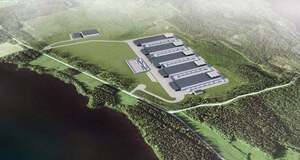 Rendering of XTX Market's Kajaani Campus in Finland